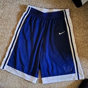 Nike basketball shorts (navy) adult medium/large